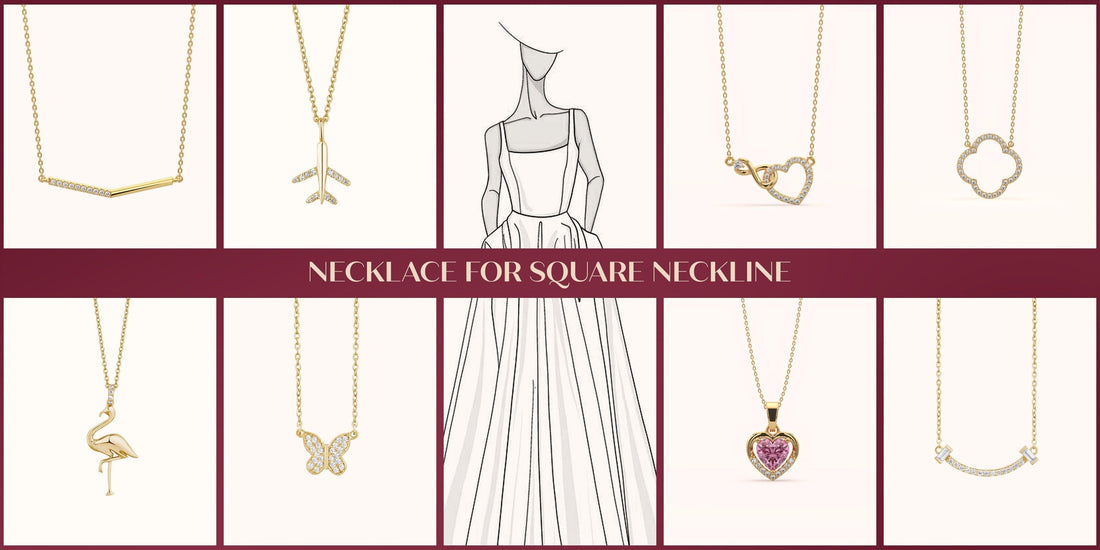 What Necklaces to Wear with a Square Neckline? A Gentle Style Guide - KYMEE