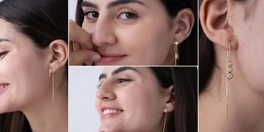 How to Keep Threader Earrings From Falling Out