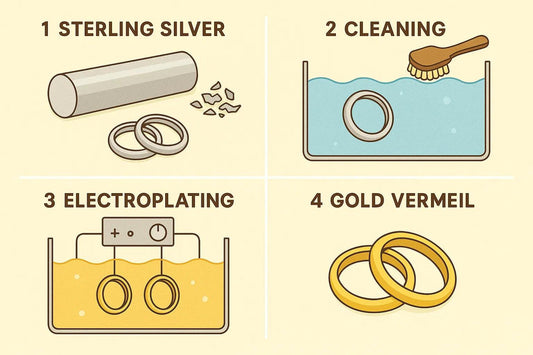 gold vermeil making process