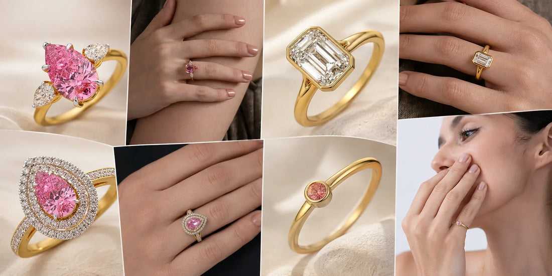 Solitaire vs Statement Ring