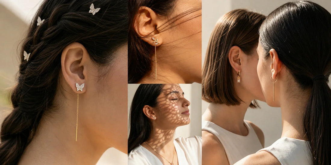 How to Wear Sui Dhaga Earrings