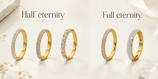 Half vs Full Eternity Band