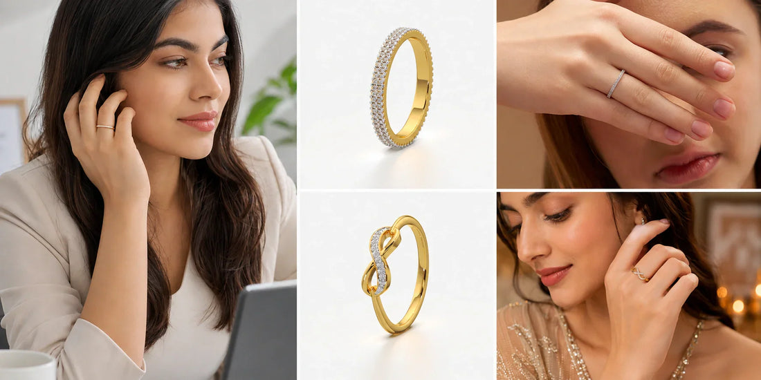 Infinity vs Eternity Rings