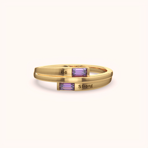 Baguette Diamond Custom Ring - KYMEE