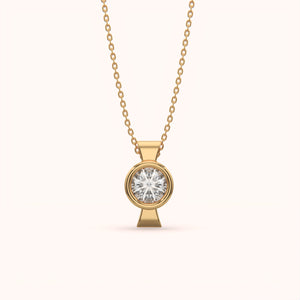 Contemporary Diamond Necklace - KYMEE