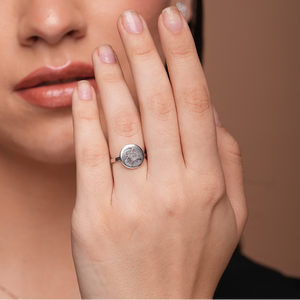 Romantic Photo Engraved Ring - KYMEE