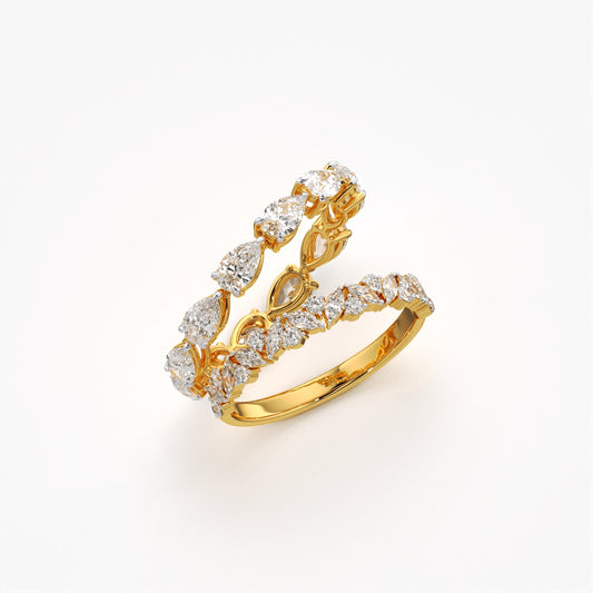 Pear & Marquise Combo Set