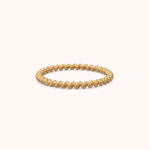 Sterling Silver Twist Stack Ring - KYMEE