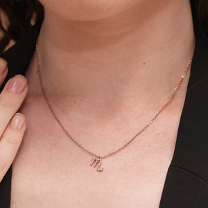 Dazzling Scorpio Zodiac Necklace - KYMEE
