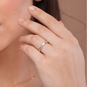 Sleek Baguette Diamond Band - KYMEE