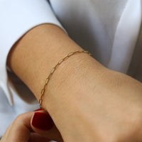Classic Paperclip Link Bracelet