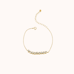 Gleaming Triangle Diamond Bracelet - KYMEE