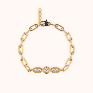 Diamond Harmony Link Bracelet