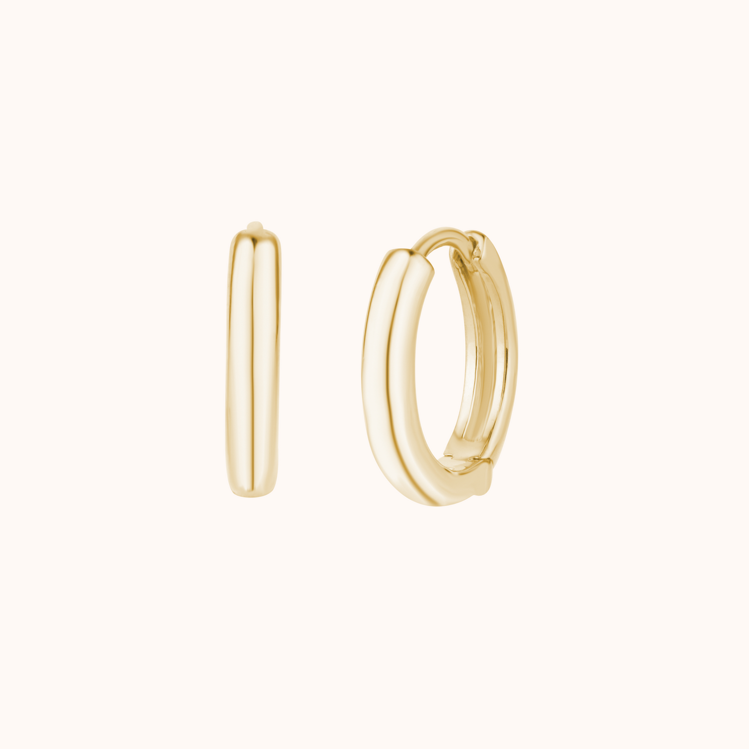 Plain Round Style Hoops - KYMEE