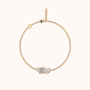 Chic Harmony Silver Bracelet - KYMEE