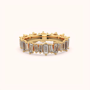 Eternity Baguette Diamond Band - KYMEE