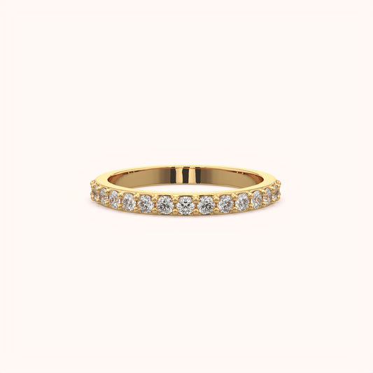 Minimalist Diamond Band