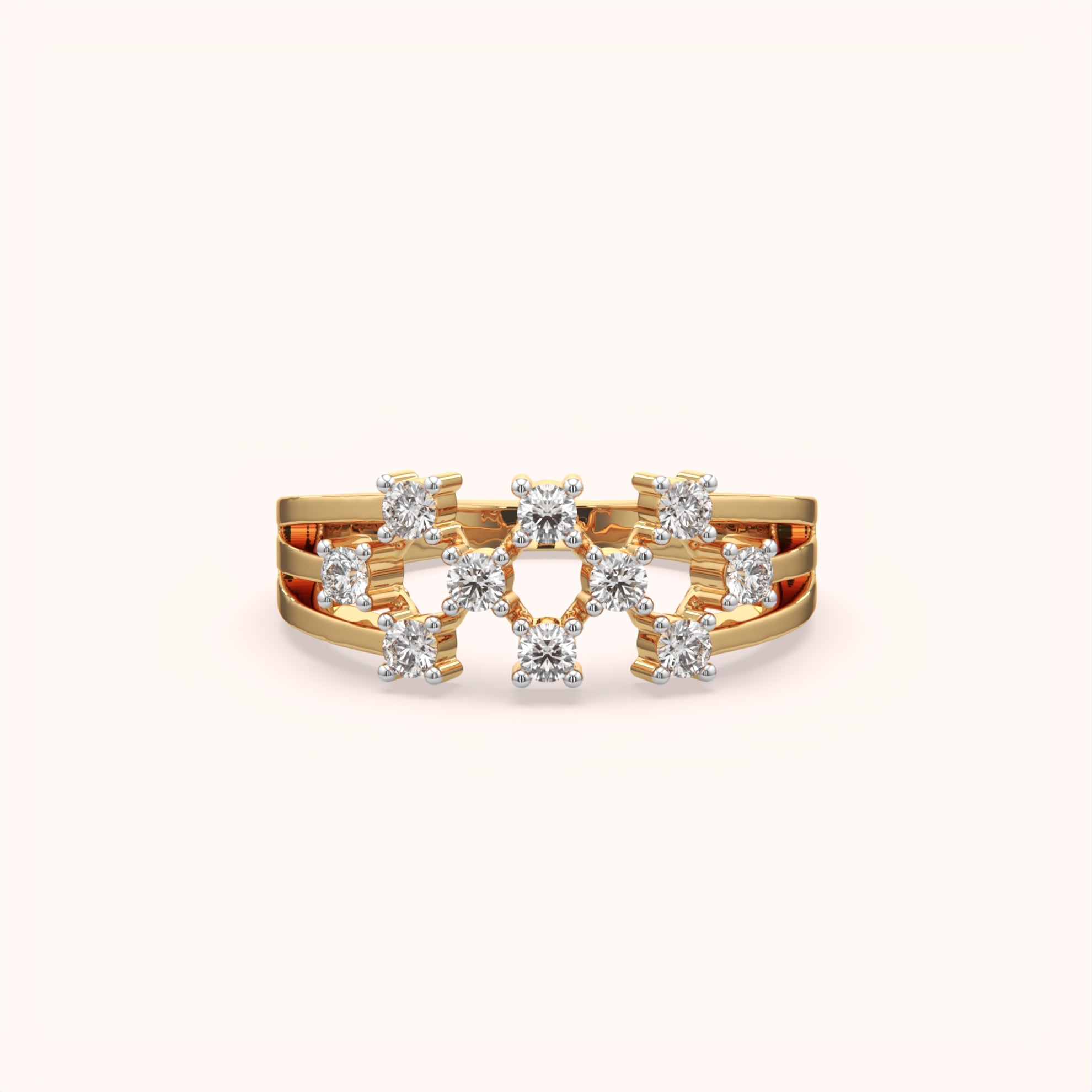 Luxurious Diamond-Set Ring