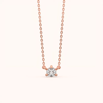 Diamond Solitaire Pendant