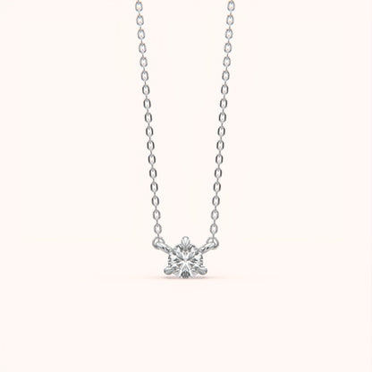 Diamond Solitaire Pendant