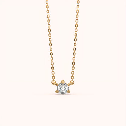 Diamond Solitaire Pendant