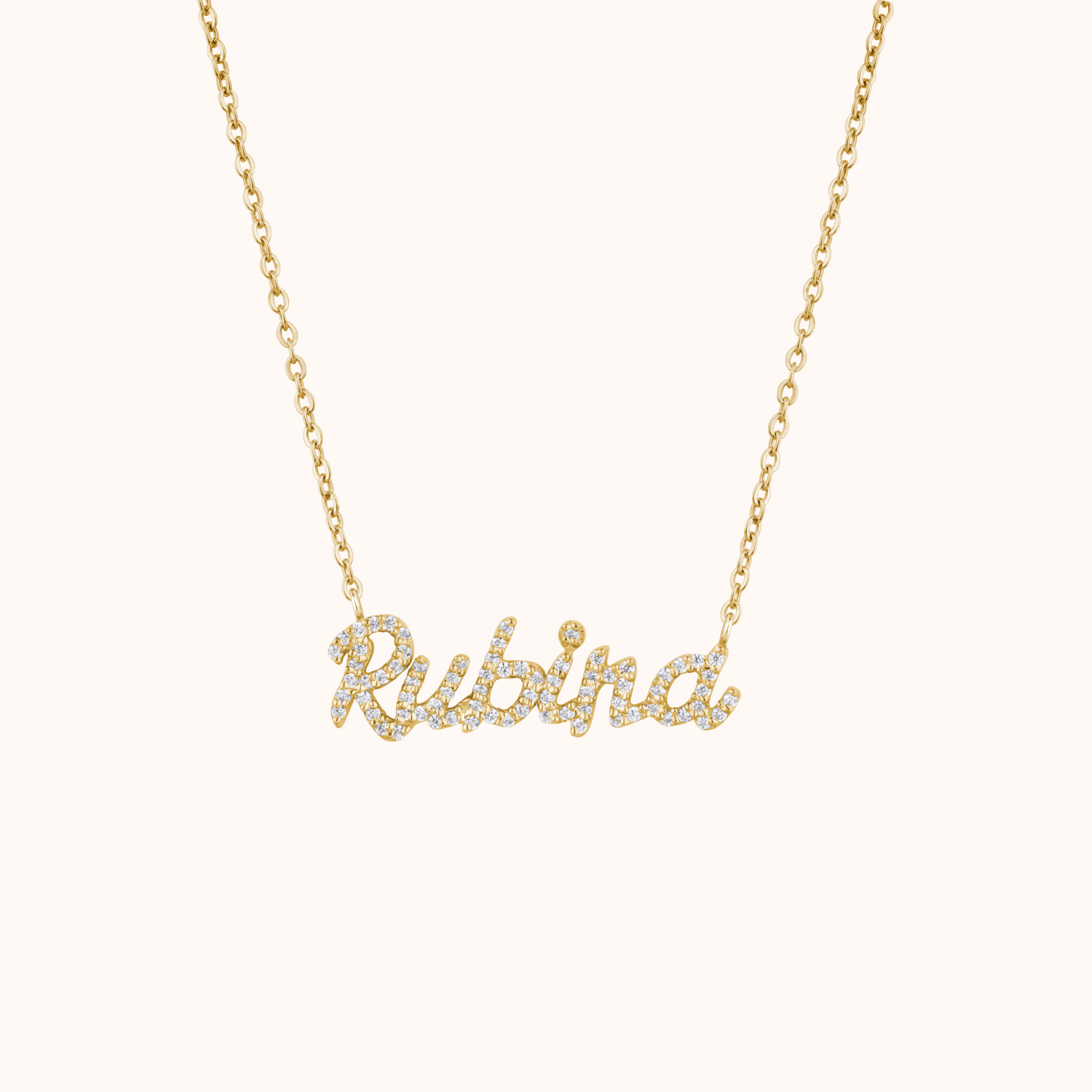 Diamond Personalized Necklace - KYMEE