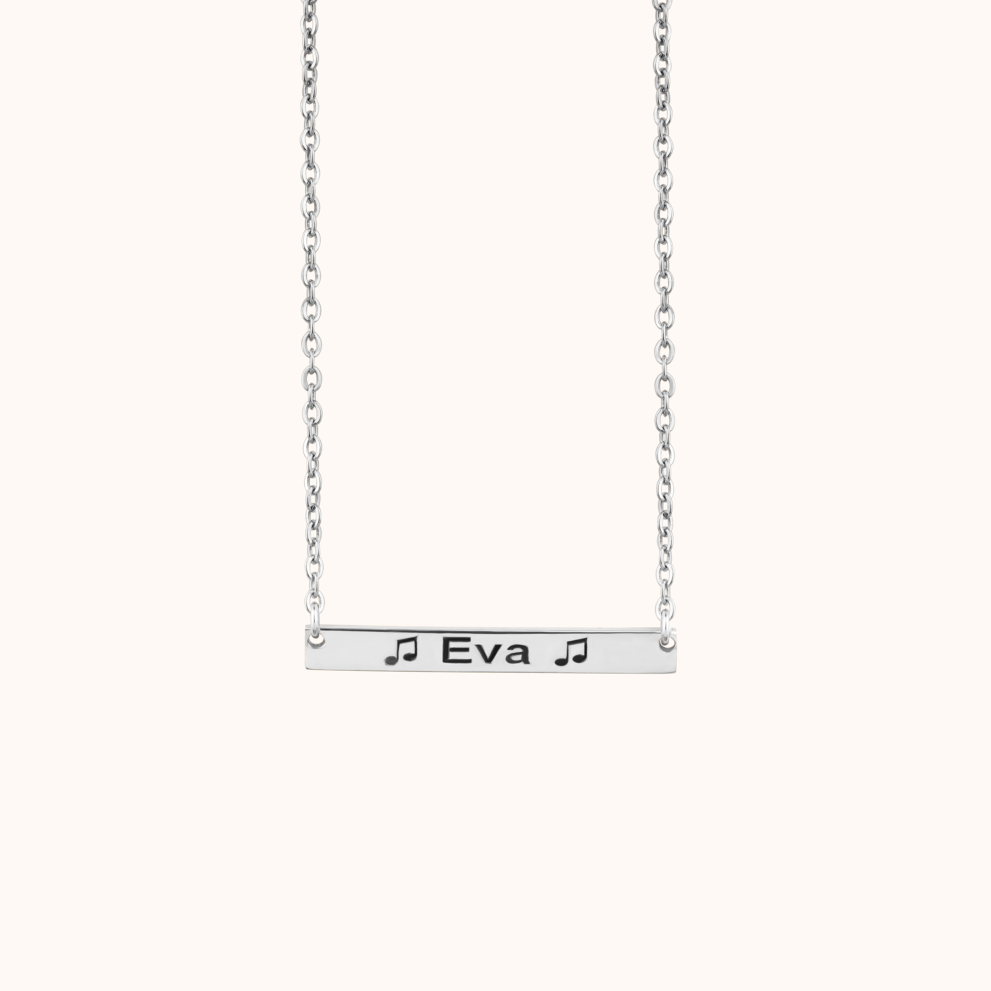Custom Engraved Bar Necklace