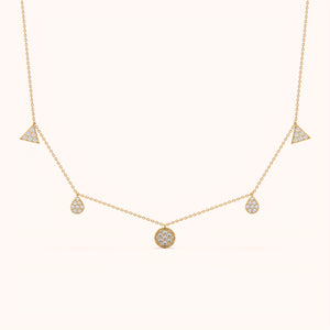 Minimalist Chic Silver Necklace - KYMEE