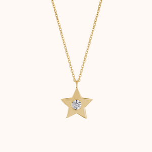 Sterling Silver Star Pendant - KYMEE