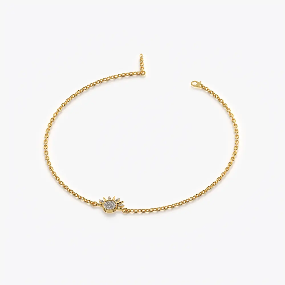 Crescent Sunburst Bracelet