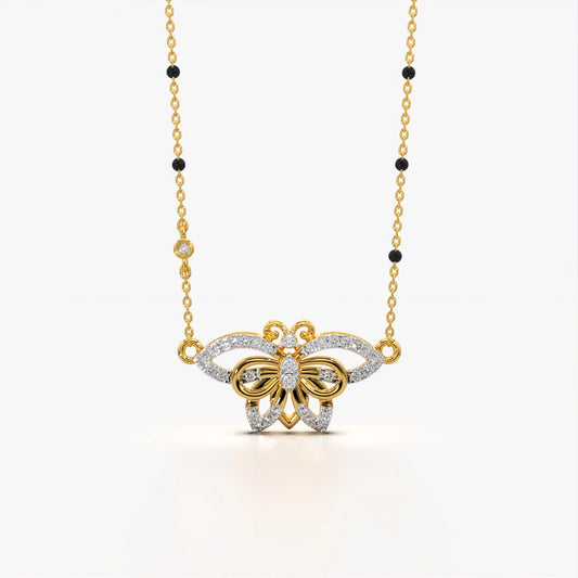 Butterfly Bloom Mangalsutra