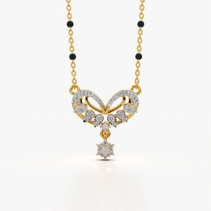 Celestial Heart Design Mangalsutra