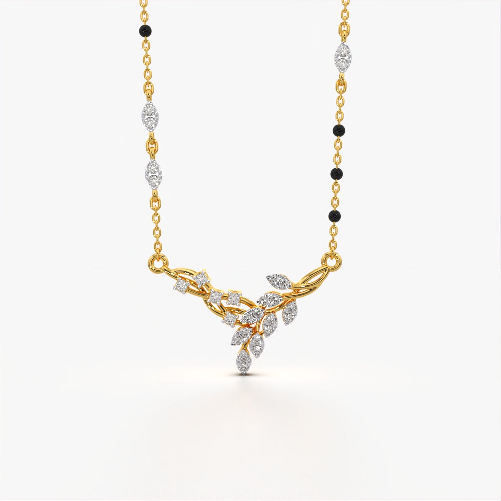 Floral-Inspired Grace Mangalsutra