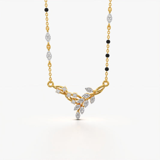 Floral-Inspired Grace Mangalsutra
