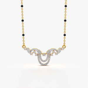 Regal Swirl Mangalsutra