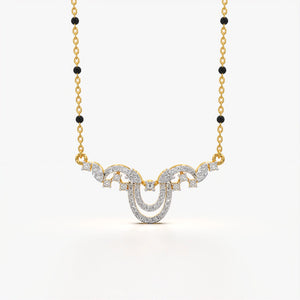 Regal Swirl Mangalsutra