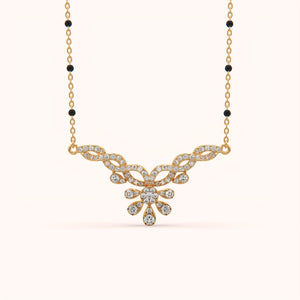 Timeless Petal Mangalsutra - KYMEE