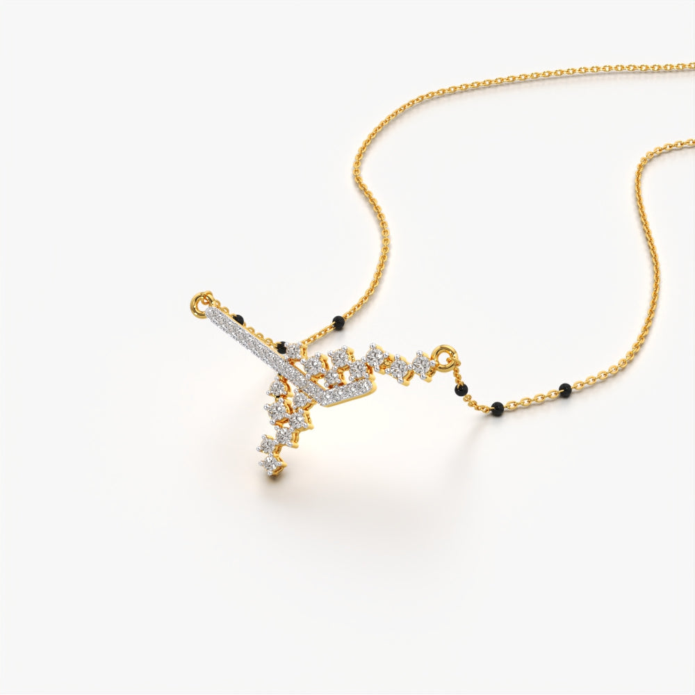 Modern Bloom Mangalsutra