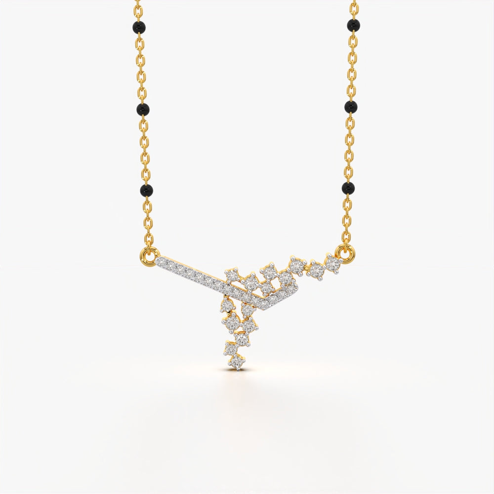 Modern Bloom Mangalsutra