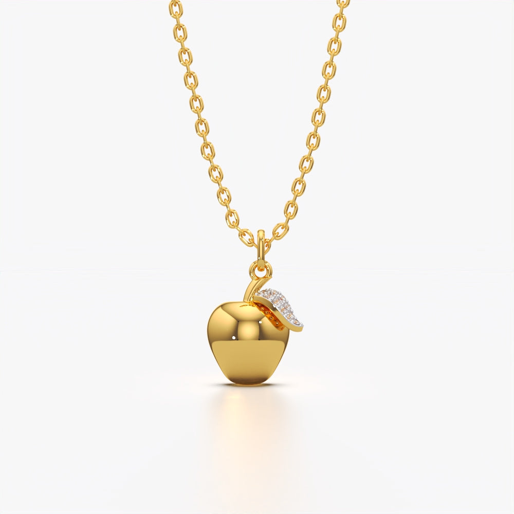 Cute Apple Pendant