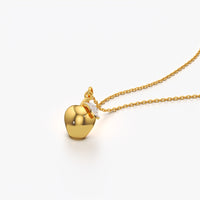 Apple Charm Pendant Necklace