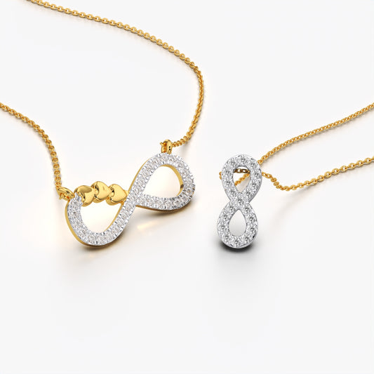 Infinity Necklace Set