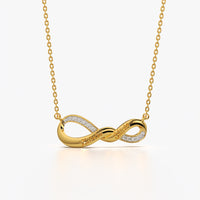 Personalised Infinity Engraved Necklace