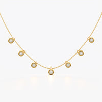 Scattered Dewdrops Necklace