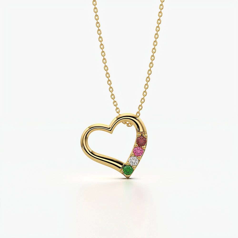 Open Heart Necklace