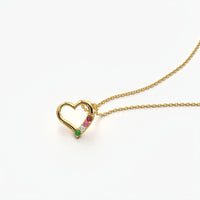 Open Heart Necklace