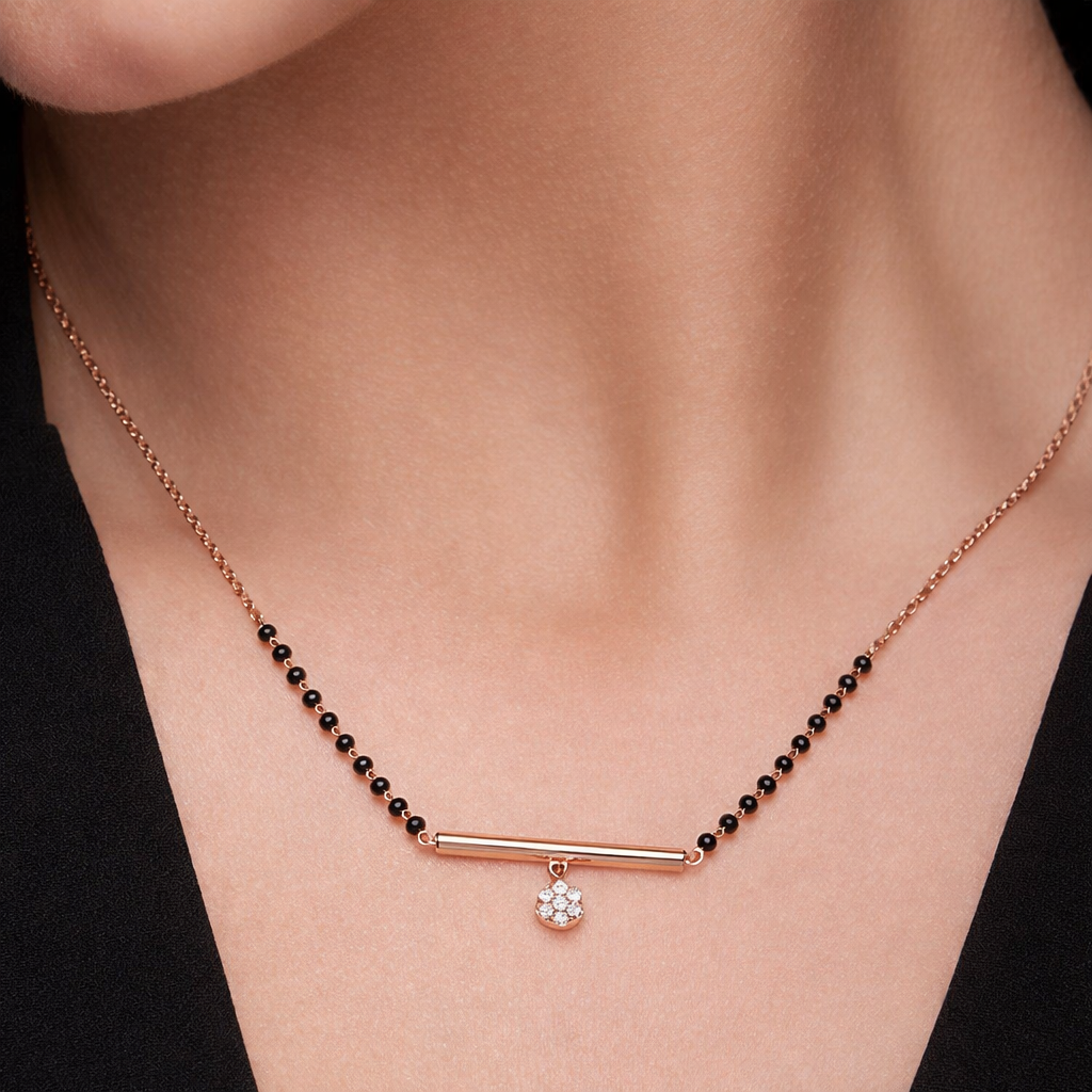 Sleek Bar Charm Mangalsutra
