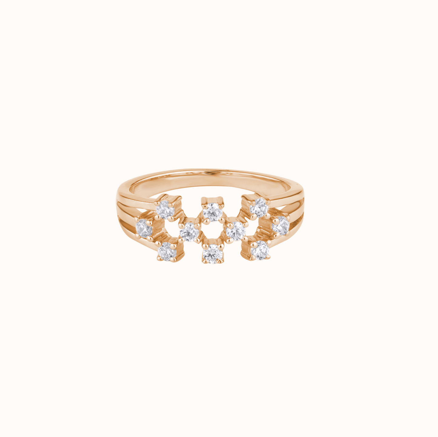 Luxurious Diamond-Set Ring