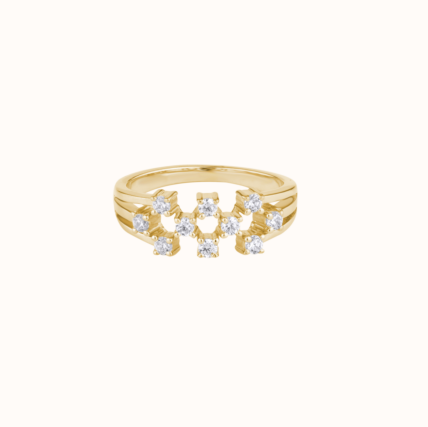 Luxurious Diamond-Set Ring