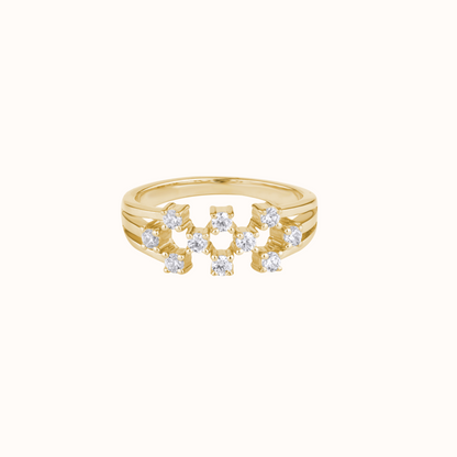 Luxurious Diamond-Set Ring